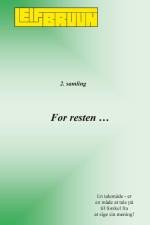For resten ... af Leif Bruun
