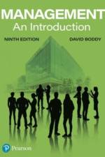 Management: An Introduction af David Boddy