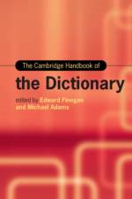 The Cambridge Handbook of the Dictionary