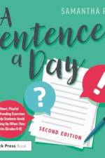 A Sentence a Day af Samantha Prust