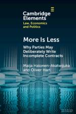 More is Less af Maija (University of Bristol) Halonen-Akatwijuka