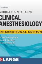 IE Morgan and Mikhail's Clinical Anesthesiology af Butterworth