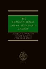 The Transnational Law of Renewable Energy af Frederic G. (Director Sourgens