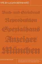 Type by Lucian Bernhard
