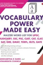 Vocabulary Power Made Easy af Siddhartha K. Garg