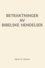 Betraktninger av bibelske hendelser af Søren Grønborg Hansen