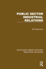 Public Sector Industrial Relations af P.B. Beaumont