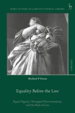 Equality Before the Law af Michael P (University of Glasgow Foran