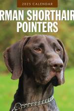 German Shorthaired Pointers 2025 Square Wall Calendar af Red Robin