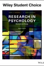 Research in Psychology af Kerri A. (Towson University) Goodwin