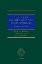 The Law of Security and Title-Based Financing af Michael (Emeritus Professor Bridge