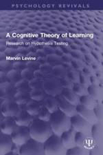 A Cognitive Theory of Learning af Marvin Levine