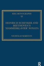 Heinrich Schenker and Beethoven's 'Hammerklavier' Sonata af Nicholas Marston