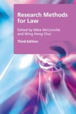 Research Methods for Law af Mike McConville