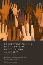 Regulation-Making in the United Kingdom and Australia af Andrew (University of Sydney Edgar