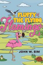 Fluffy the Flying Flamingo af John W. Sim