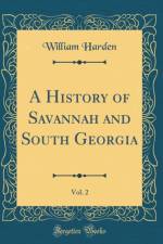A History of Savannah and South Georgia, Vol. 2 (Classic Reprint) af William Harden