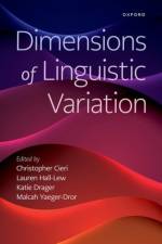 Dimensions of Linguistic Variation af Yaeger Dror