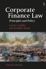 Corporate Finance Law af Professor Louise (University of Cambridge Gullifer