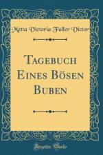 Tagebuch Eines Bosen Buben (Classic Reprint) af Metta Victoria Fuller Victor