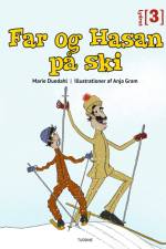 Far og Hasan på ski af Marie Duedahl