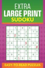 Extra Large Print Sudoku af Eric Saunders