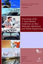 Proceedings of the 1st International Conference on New Materials, Machinery and Vehicle Engineering af J. XU