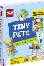 LEGO®  Books. Tiny Pets: Build and Fold Crafts (with 3 exclusive models, 65 pieces, craft book, craft sheets and stickers) af LEGO®