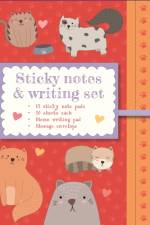 Sticky Notes and Writing Set: Cute Cats af Press Peony