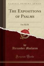The Expositions of Psalms af Alexander Maclaren