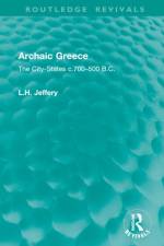Archaic Greece af L.H. Jeffery