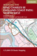 Walking the King Charles III England Coast Path: North West - Cumbria Map Booklet af Ange Harker