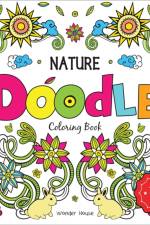 Nature Doodle Coloring Book: Coloring Book with Tear Out Sheets af Wonder House Books