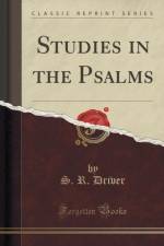 Studies in the Psalms (Classic Reprint) af S. R. Driver