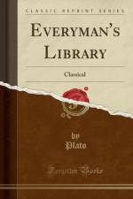 Everyman's Library af Plato Plato