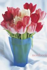 LINED NOTEBK PINK TULIPS af Peony Press