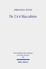de 2 a 4 Maccabees af Emmanuel Weiss
