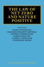 The Law of Net Zero and Nature Positive