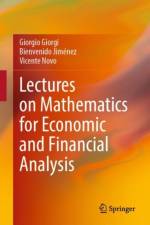 Lectures on Mathematics for Economic and Financial Analysis af Giorgio Giorgi