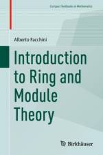 Introduction to Ring and Module Theory af Alberto Facchini