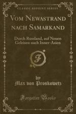 Vom Newastrand Nach Samarkand af Max von Proskowetz