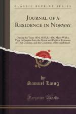 Journal of a Residence in Norway af Samuel Laing