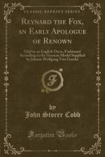 Reynard the Fox, an Early Apologue of Renown af John Storer Cobb