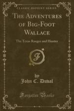 The Adventures of Big-Foot Wallace af John C. Duval