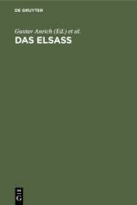 Das Elsass af Gustav Anrich