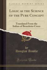 Logic as the Science of the Pure Concept af Douglas Ainslie