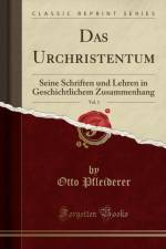 Das Urchristentum, Vol. 1 af Otto Pfleiderer
