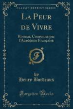 La Peur de Vivre af Henry Bordeaux