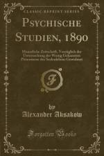 Psychische Studien, 1890 af Alexander Aksakow