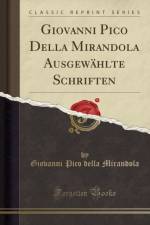 Giovanni Pico Della Mirandola Ausgewahlte Schriften (Classic Reprint) af Giovanni Pico della Mirandola